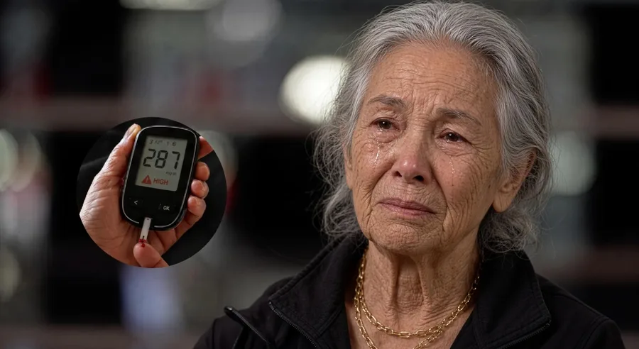 She checks her blood pressure at home